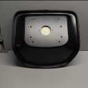 Replacement Riding Lawn Mower Seat Black Compatible with MTD Husqvarna Kubota Toro John Deere Craftsman Fits Exmark Gravely Husqvarna Kubota ‎22 x 22 x 6.25 inches (Black)