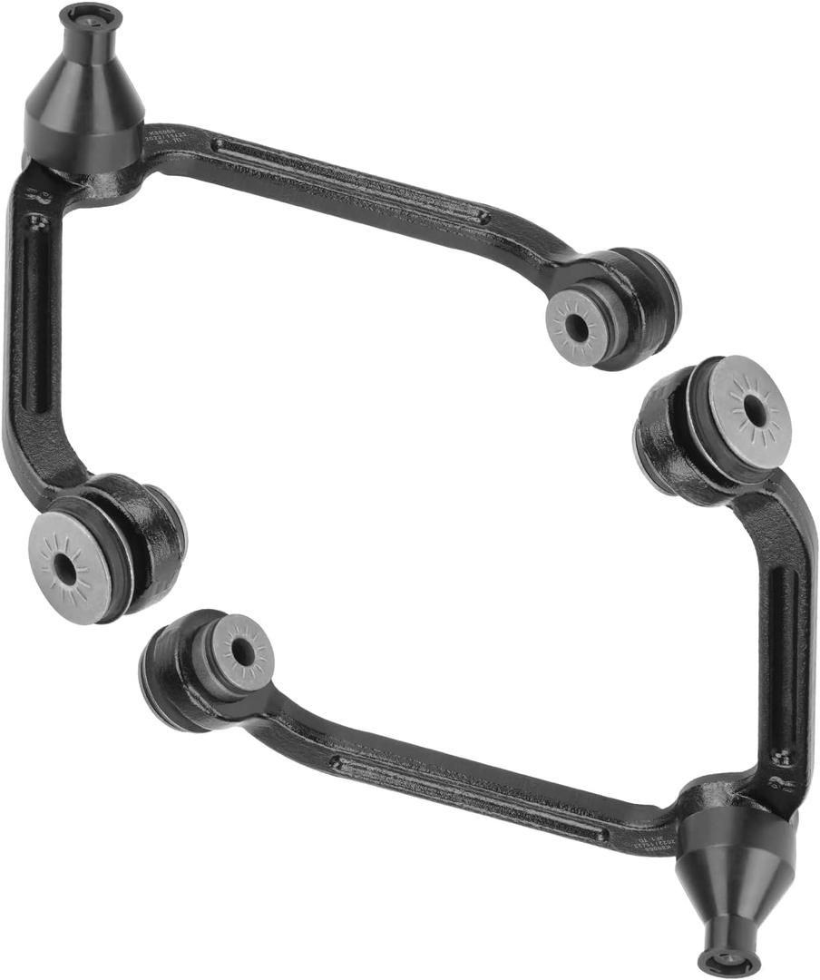 2 PCS Front Upper Control Arm with Ball Joint for Ford Explorer 1995-2001 Sport Trac Ranger 98-11 Mazda B2500 B3000 B4000 Mercury Mountaineer 97-01 Suspension Kit K8708T K80068 (1 Piece Design)