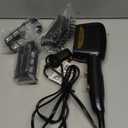 INFINITIPRO BY CONAIR 3-in-1 Styling Hair Dryer, 1875W Hair Dryer and 3 Attachments (Black)