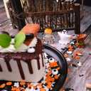 2 x Halloween Sprinkles for Decorating Edible, Mix with Candy Eyes, Pumpkin, Ghost, Bat and Orange Black Jimmies, 4.6oz for Cake, Cupcake, Icecream Halloween Toppers