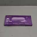 Blackout Eye Mask for Deep Sleep, 3D Weighted Sleep Mask for Women, Zero Pressure, Perfect for Airplane Travel, Meditation, Yoga, Postpartum Rest & Relaxation, Purple