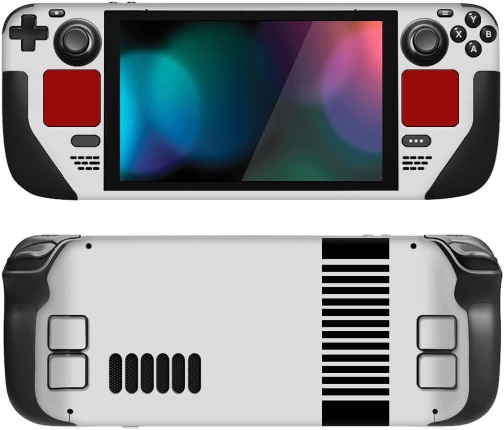 PlayVital Full Set Protective Skin Decal for Steam Deck LCD, Custom Stickers Vinyl Cover for Steam Deck OLED - Classics NES Style