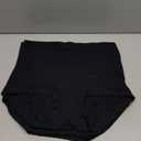 Annenmy Cotton High Waisted Underwear for Postpartum Boy Shorts Women Tummy Control Brief Cotton Panties 5 Pack (Medium)