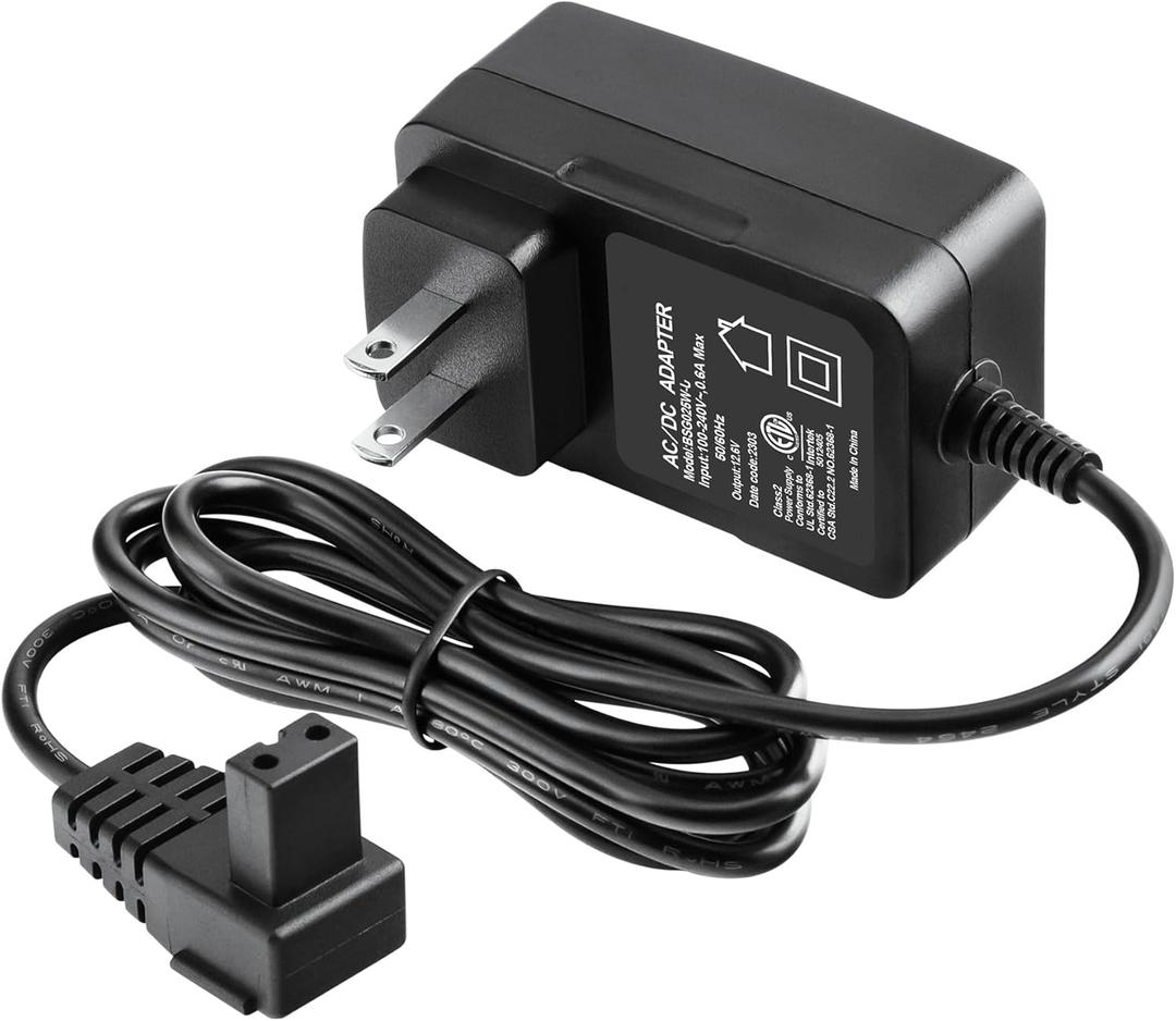 FITE ON 2-Prong 12.6V AC/DC Adapter Compatible with KOSGHO PZ0-18 PZ018 Cordless Automatic Robotic Swimming Pool Vacuum Cleaner 11.5V 5200mAh Lithium-ion Battery 12.6VDC 1.8A Power Supply Cord Charger