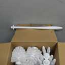 Tioncy 15 Pcs 14.2 Inch Toilet Brush Commercial Heavy Duty Toilet Bowl Cleaning Scrub Long Scrubber for Bathroom Cleaning Supplies