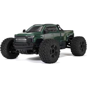 ARRMARC Truck 1/10 Big Rock 4X4 223S BLX BRUSHLESS Street Truck RTR (Batteries and Charger Not Included) with DSC, (Green), ARA4312V4T2