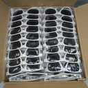 72 Pairs Party Sunglasses,Black and White Color SchemeBulk Retro Sunglasses for Adults with UV Protection