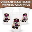Fun Express Bachelorette Nash Bash Disposable Plastic Cups, 50 Ct | Bulk