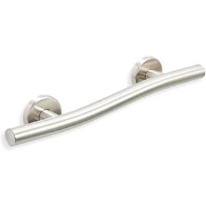 Decorative Grab Bar for Shower Bathtub - Stair Bed Toilet Home / Stand Assist & Safety Handrail / 304 Stainless Steel / Left / Brushed Finish / 18" Decorative Grab Bar for Shower Bathtub - Stair Bed Toilet Home / Stand Assist & Safety Handrail / 304 Stainless Steel / Left / Brushed Finish / 18"