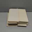 Criusia Drawer Organizer Clothes, 10 Pack Dresser Organizer for Baby Clothes, Underwear, Sock- Foldable Closet Organization and Storage Dividers Bins for Nursery, Bedroom (Beige)