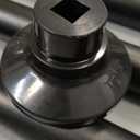 Tension Curtain Rod 51-168 In (4.25-14 Ft), Extra Long Outdoor Curtain Rod for Patio, Shower Curtain Rod No Drilling, Heavy Duty Adjustable Spring Tension Rod for Bathroom, Window, Black