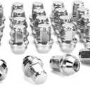 SUCOSO 14x1.5 Lug Nuts for F150, OEM Stock Solid One Piece Design Wheel Lugnuts for 2015-2023 Ford F-150 Expedition Lincoln Navigator Replacement Ford OE Factory ACPZ1012B 611008 Lugs Anti-Rust (Silver)