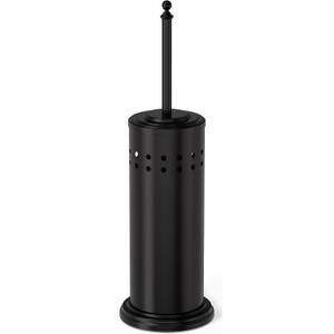 DOWRY Anti-Hand Off Toilet Plunger with Holder for Bathroom,Powerful Efficient Force Suction Cup,Heavy Duty, Deep Cleaning Black (18.7In)