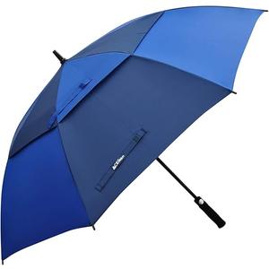 Golf Umbrella Large 58/62/68 Inch Automatic Open Golf Umbrella Extra Large Oversize Double Canopy Vented Umbrella Windproof Waterproof for Men and Women (Navy/Royal Blue)