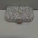 Womens Sparkly Rhinestone Crystal Glitter Clutch Purse Evening Handbag Shoulder Bag for Wedding Party Prom