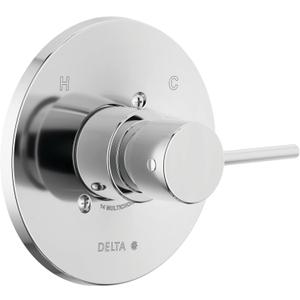 Delta Modern Shower Valve Kit - Trim & Handle Replacement, Chrome T14059-PP Series (Handle Not Included)