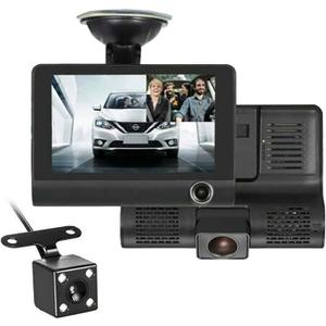 Dash Cam, Dash Cam Front and Rear, 4 inch Dash Camera for Cars, 1080P, 170 Wide Angle, Night Vision WDR G-Sensor Parking Monitor Loop Recording Motion Detector