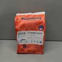 Pura Hypoallergenic Diaper Pants Size 8 (41+ lbs) Overnight, up to 12 Hours Leak Protection, Suitable for Sensitive Skin, Totally Chlorine Free, Soft Organic Cotton, 3 Packs of 15 (45 Pull Up Pants)