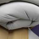 Mellow Marshmellow Comforter, Oeko-TEX Fabric (Gray, Full/Queen)