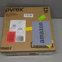 Pyrex Colors Tinted (3-Pack) Sculpted Tinted Unlidded Small/Medium/Large Glass Mixing Bowls, Nesting Space Saving Set of Bowls For Prepping and Baking, 1.3QT, 2.3QT & 4.5QT (Pink, Green, Blue)