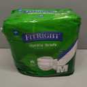 FitRight Ultra Adult Diapers, Disposable Incontinence Briefs, Leak-Proof Diaper, Absorbent Briefs For Men and Women, Maximum Protection, Medium, 32 44 in, 20 briefs per bag