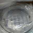 Glass Microwave Splatter Cover for Food Tall Microwave Cover with Silicone Knob 100% Food Safe 10in Plate Splatter Guard Lid With Vent Hole BPA Free Dishwasher Safe