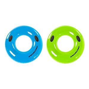 Swimline 48'' Suntanner Inflatable Pool Ring | Classic 1 Pack Floating Tube for Relaxing | Color May Vary