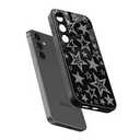 for iPhone 17 Case | Retro Gray Stars | Slim Drop Protection Design