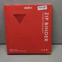 Vault X 9 Pocket Trading Card Zip Binder, 360 Cards, Premium Exo-Tec Album Material, 20 Side-Loading Pages, Folder for Collectible Games, Sports, TCG (Red)