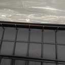 2-Tier Dish Drying Rack - Stainless Steel Dish Rack with Cutlery & Utensil Holders for Kitchen Counter, Sink Organization and Storage for Small Family, 16.7" W x 12.7" L x 15.8" H, Gray