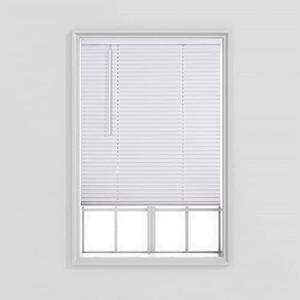 Comfy Hour Cordless Magnetic Blinds for Metal Doors and Windows, Door Shades -No Tools-No Drill, Aluminum, Light Filtering, Room Darkening, 25" W x 68" L, White