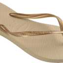 Havaianas Slim Flip Flops Beige