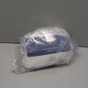 Wrap Around Dust Ruffle Bed Skirt - White - for Full Size Beds with 15 Inch Drop - Easy Fit Elastic Strap - Adjustable Pleated Bedskirt w/Brushed Fabric - Wrinkle Free - for Women, Men, Kids & Teens