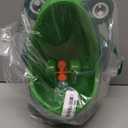 Cute Frog Standing Potty Training Urinal for Boys Toilet with Funny Aiming Target - Blackish Green