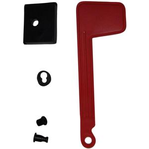 Architectural Mailboxes Plastic Mailbox Flag Replacement Kit, Red