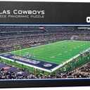 MasterPieces NFL Unisex Stadium Panoramic Jigsaw Puzzle, 1000-Piece (Team Color)
