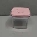 Ankou Formula Container - 1700ml Airtight Formula Dispenser One Button Handy Milk Powder Container BPA-Free Storage Containers with Scoop and Scraper Transparent 730g