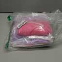 Ramede 6 Pack Swaddle Blanket with Hats for Baby Girl Boy 100% Cotton Swaddles 0-3 Months, Adjustable Breathable Skin Friendly Receiving Blanket Wrap, Essential for Newborns(Bow,Solid Color)