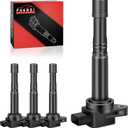 Set of 4 Ignition Coils Pack Replacement for L4 2.0L 2.4L- 2003-2007 Honda Accord& 2002-2011 Civic& 2002-2009 CRV& 2003-2011 Element & 2002-2006 Acura RSX, Coil Pack Fit for UF311 UF583 C1382