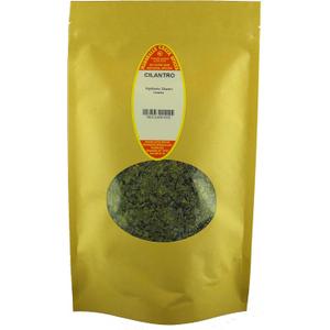 Marshalls Creek Spices CILANTRO 4 ounce XL ECO Friendly Kraft Stand-up Pouch. Premium Quailty