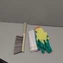 Bluesea 5 Pieces Chimney Sweep Kit Nylon Rod, Chimney Cleaning Kit Accessories with Hex Key and Adapter for Electric Drill, Flexible Nylon Rod for Chimney Brush, Extends to 13 Feet for Easy Cleaning.