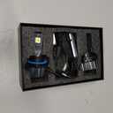 FAHREN 2026 Upgraded 9008 Fog Bulbs, 120W 80000LM H13 Bulb, 6500K Cool White Fog Lights, Plug and Play, Pack of 2