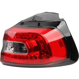 Passenger Side Tail Light Assembly Compatible With 2014-2018 Jeep Cherokee Rear Lamp 68102906AF 68102906AE 68102906AC (Right)