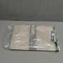 Compatible with MacBook Air 13 Inch 2022 2021-2018 M1 A2337 A2179 A1932, Checkered Textured Cream Leather Hard Shell Case Logo Cutout & Keyboard Cover for Mac Air 13, Beige