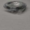 Drip Pans Electric Stove Drip Pans, Chrome Stove Drip Pans Replacement Compatible for Most Plug-in Electric Ranges include Silver 2 * 6in and 2 * 8in