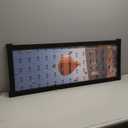 13x39 Picture Frame Black for Puzzles Poster Photo Picture, Horizontal and Vertical Formats for Wall Hanging, 13 x 39 Wall Gallery Poster Photo Puzzles Frame for 13 by 39 Photos Posters, Black