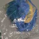 FantaLook Short Blue Fluffy Cosplay Wig for Funny Costume for Halloween