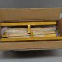 VEVOR Arch Backdrop Stand, 6.6 x 3.3 ft, Stable Structure, Easy Assembly, 1 Set Gold Metal Arch Backdrop Stand for Wedding, Birthday Party, Graduation, Holiday Celebration, and Ceremony Decoration