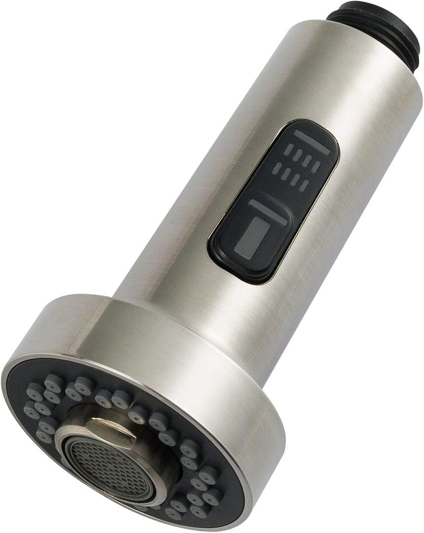 Kraus KFS-1SS Dual Function Kitchen Faucet Sprayer, Stainless Steel (4.4" x 2")