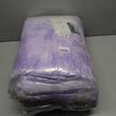 Zentavio Large Area Rugs for Living Room Purple Rugs for Girls Room 9x12 Carpet for Bedroom Washable Soft Fluffy Shag Aesthetic Plush High Pile Throw Rug for Nursery Kids Room Dorm Room Tie-Dyed